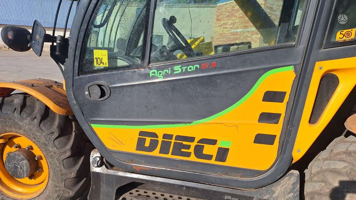 Dieci Agri Star 37,8, самоходные погрузчики