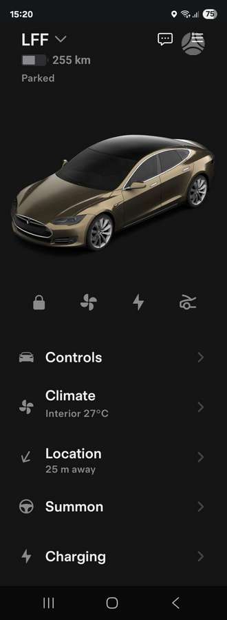 Tesla Model S, 85 kWh, saloon / sedan