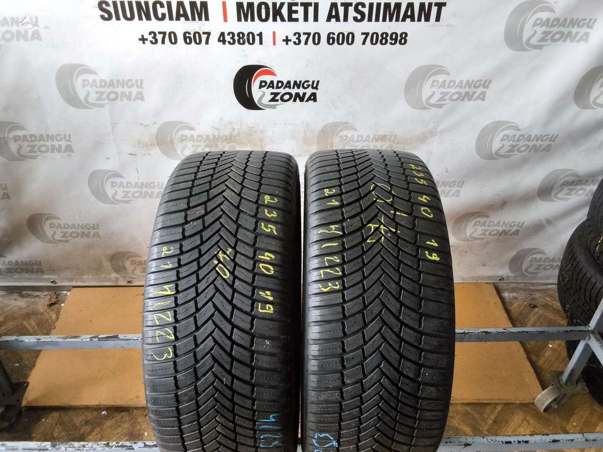 Bridgestone WeatherControl a005 evo, всесезонные 235/40 R19