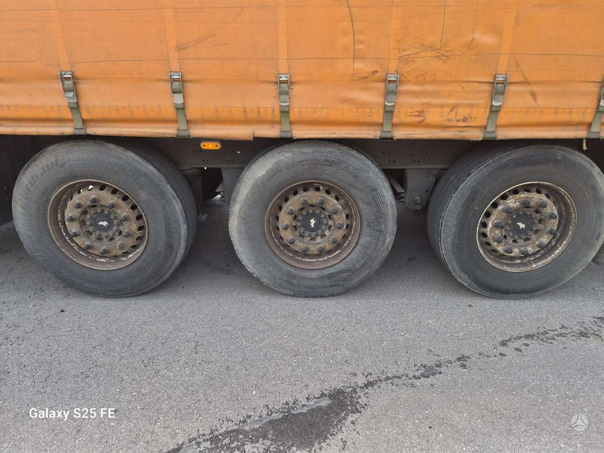 Schmitz SCS24/L, užuolaidinės / tentinės
