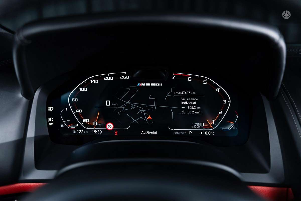 BMW M850, 4.4 l., convertible