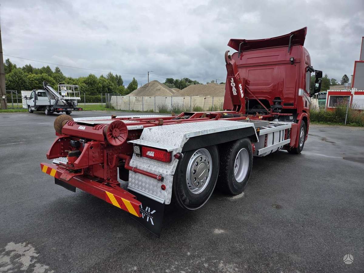 Scania P410 6X2, hooklift trucks