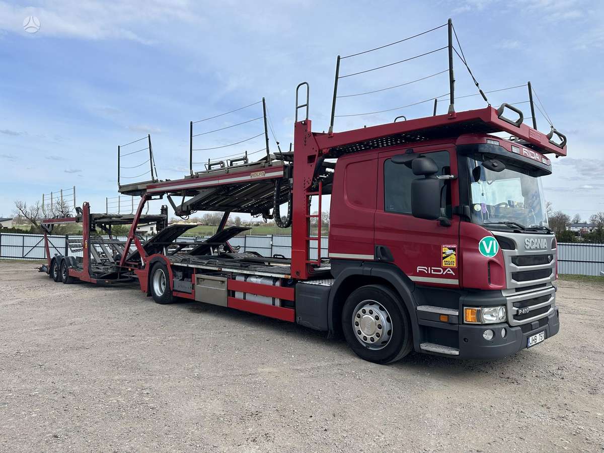 Scania P410, auto transporters