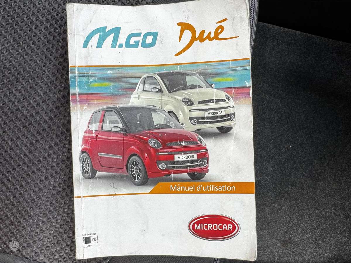 Microcar Mgo, 0.5 l., hatchback