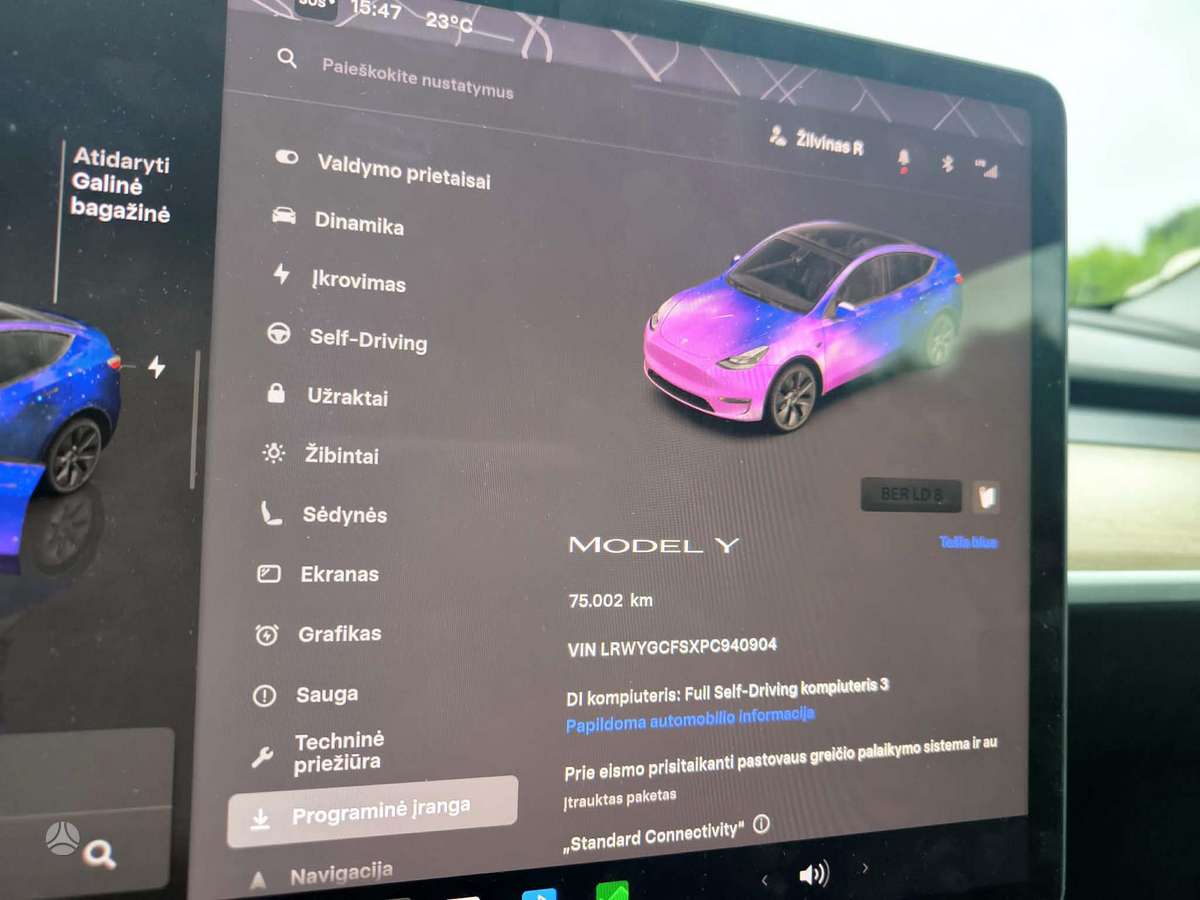 Tesla Model Y, 60 kWh, hatchback