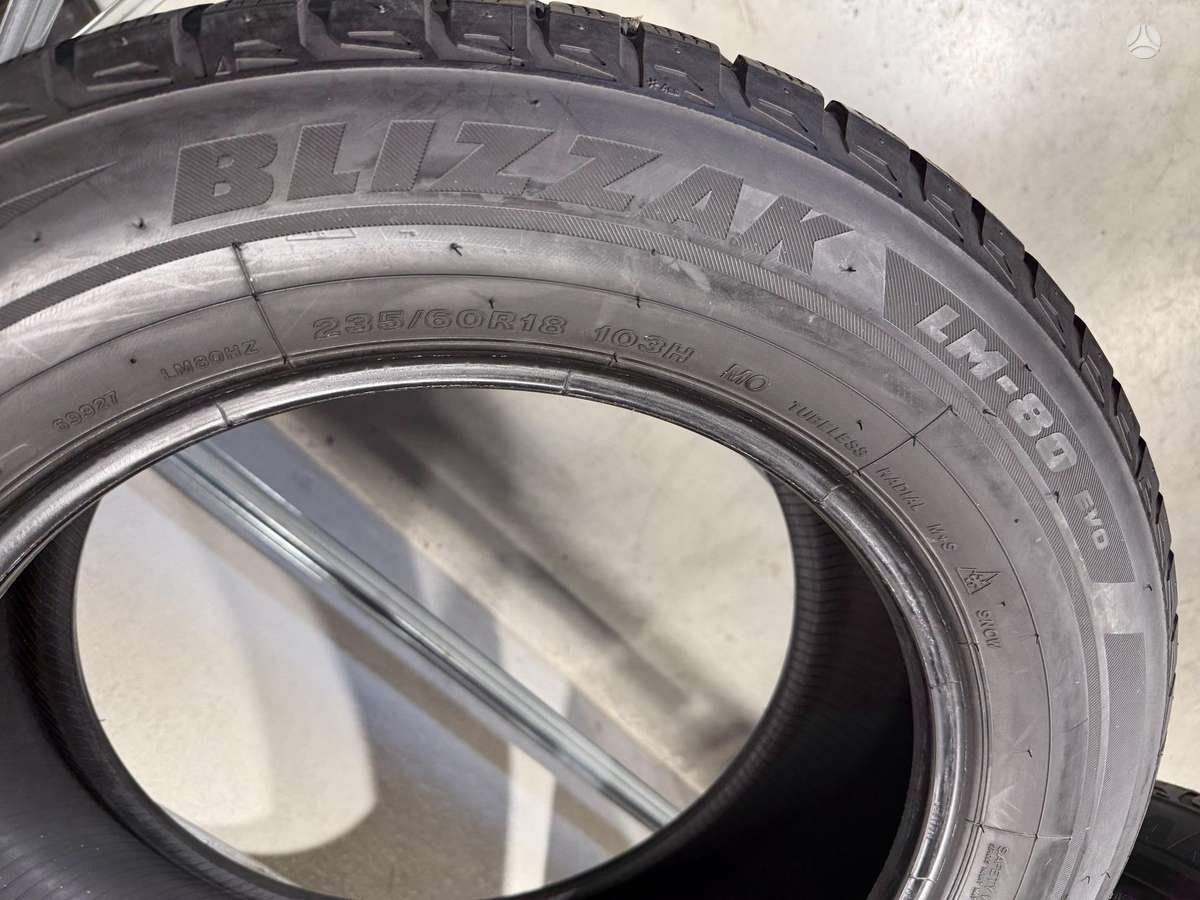 Bridgestone Blizzak lm-80 evo, winter 235/60 R18