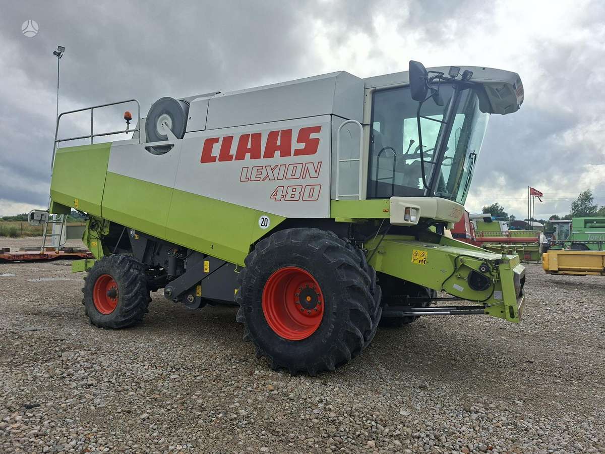 Claas Lexion 480, kombainai