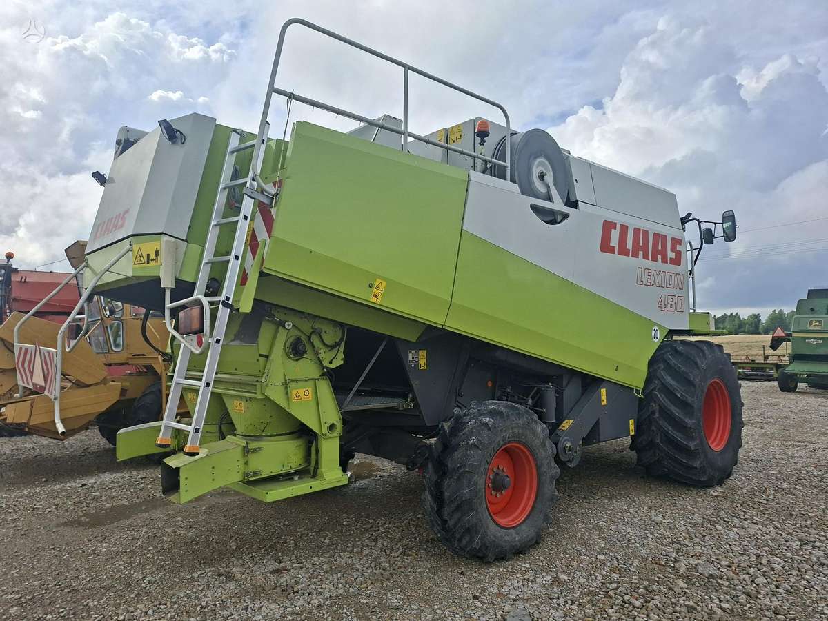 Claas Lexion 480, kombainai