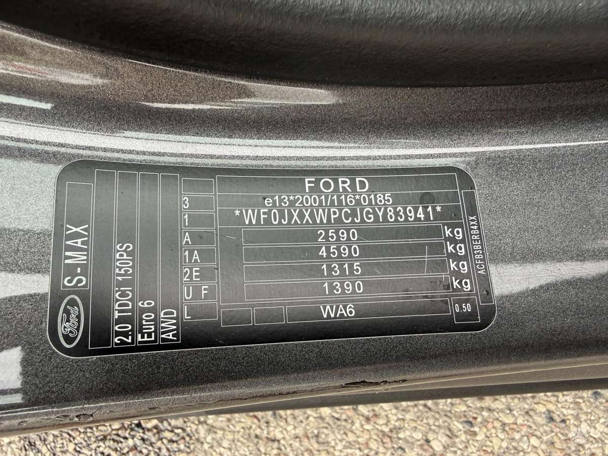 Ford S-MAX, 2.0 l., mpv / minivan