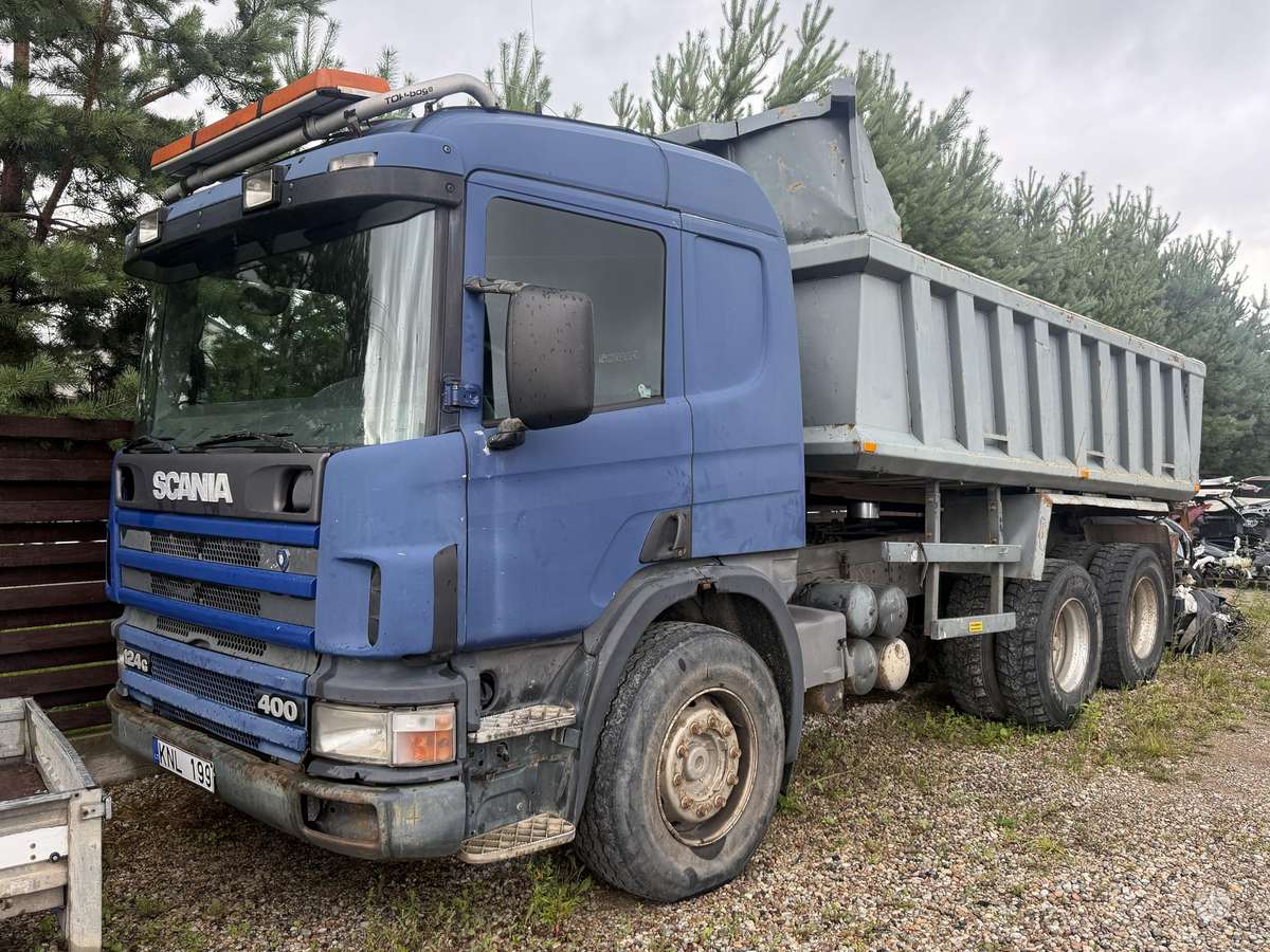 Scania P124, самосвалы