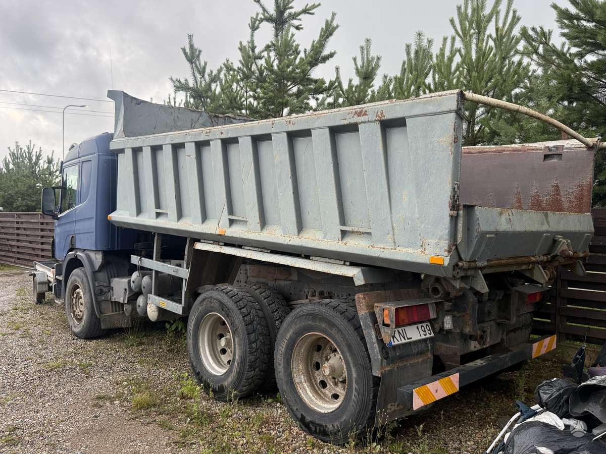 Scania P124, dumpers / tippers