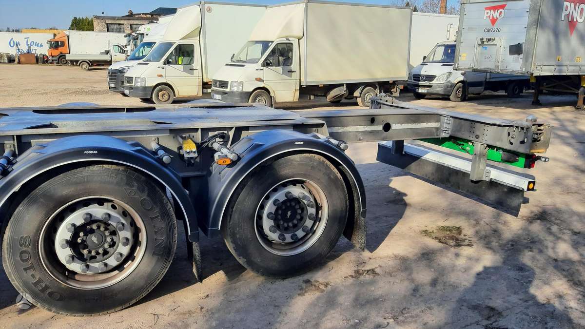 Schmitz SCF 24 G, konteinerių gabenimo