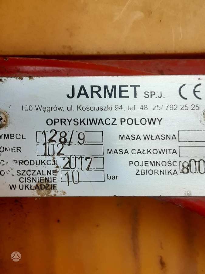 Jar-Met Lenkiškasmo, sprayers