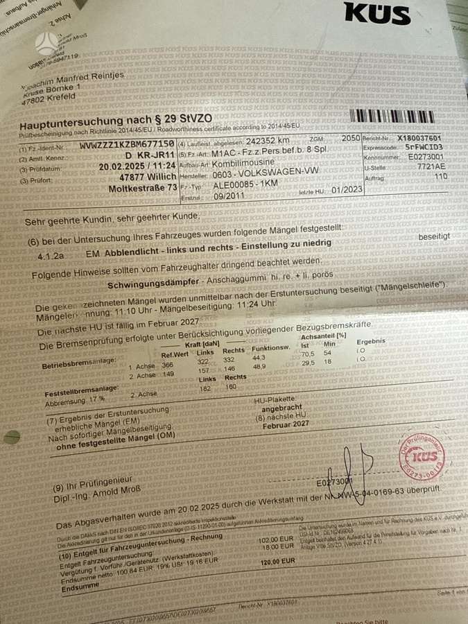 Volkswagen Golf, 2.0 l., Универсал