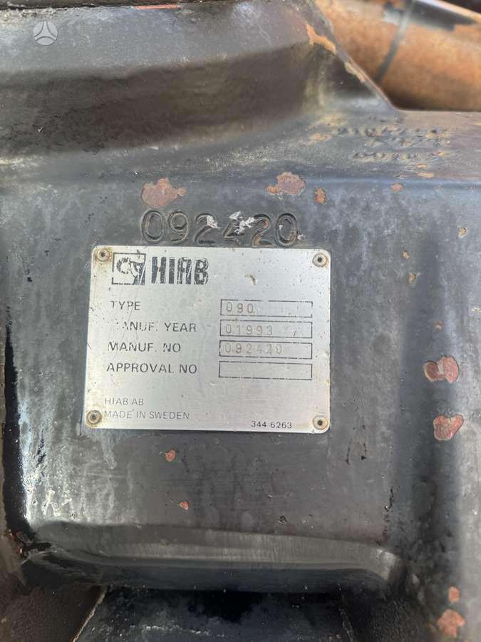HIAB 090, краны / манипуляторы