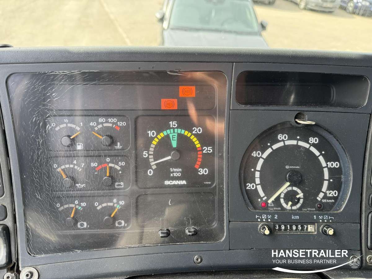 Scania R 124 LA, double sleeper