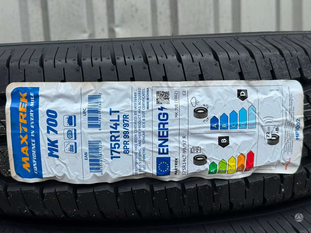 Maxtrek MK700 8PR 99/97R, summer 175/80 R14