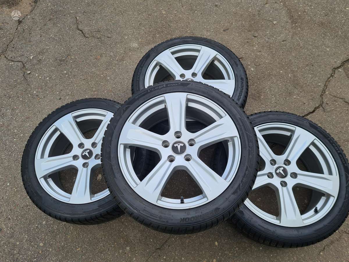 TESLA Model3 HANKOOK 2022, легкосплавные , R18