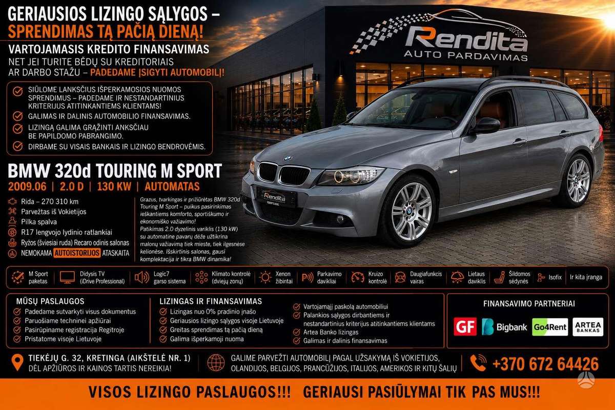 BMW 320, 2.0 l., wagon