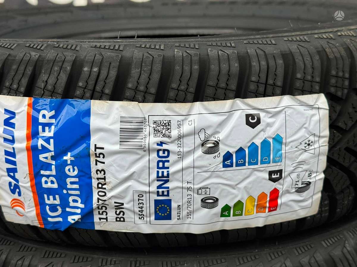 Sailun ICE BLAZER ALPINE+ | 2023, žieminės 155/70 R13