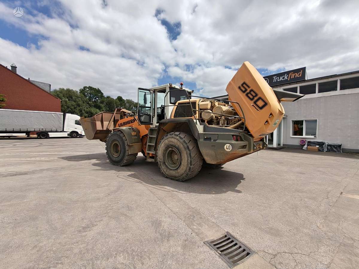 Liebherr L580 Xpower, frontal loader