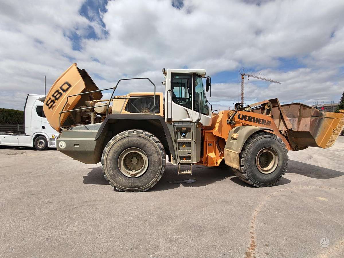 Liebherr L580 Xpower, frontal loader