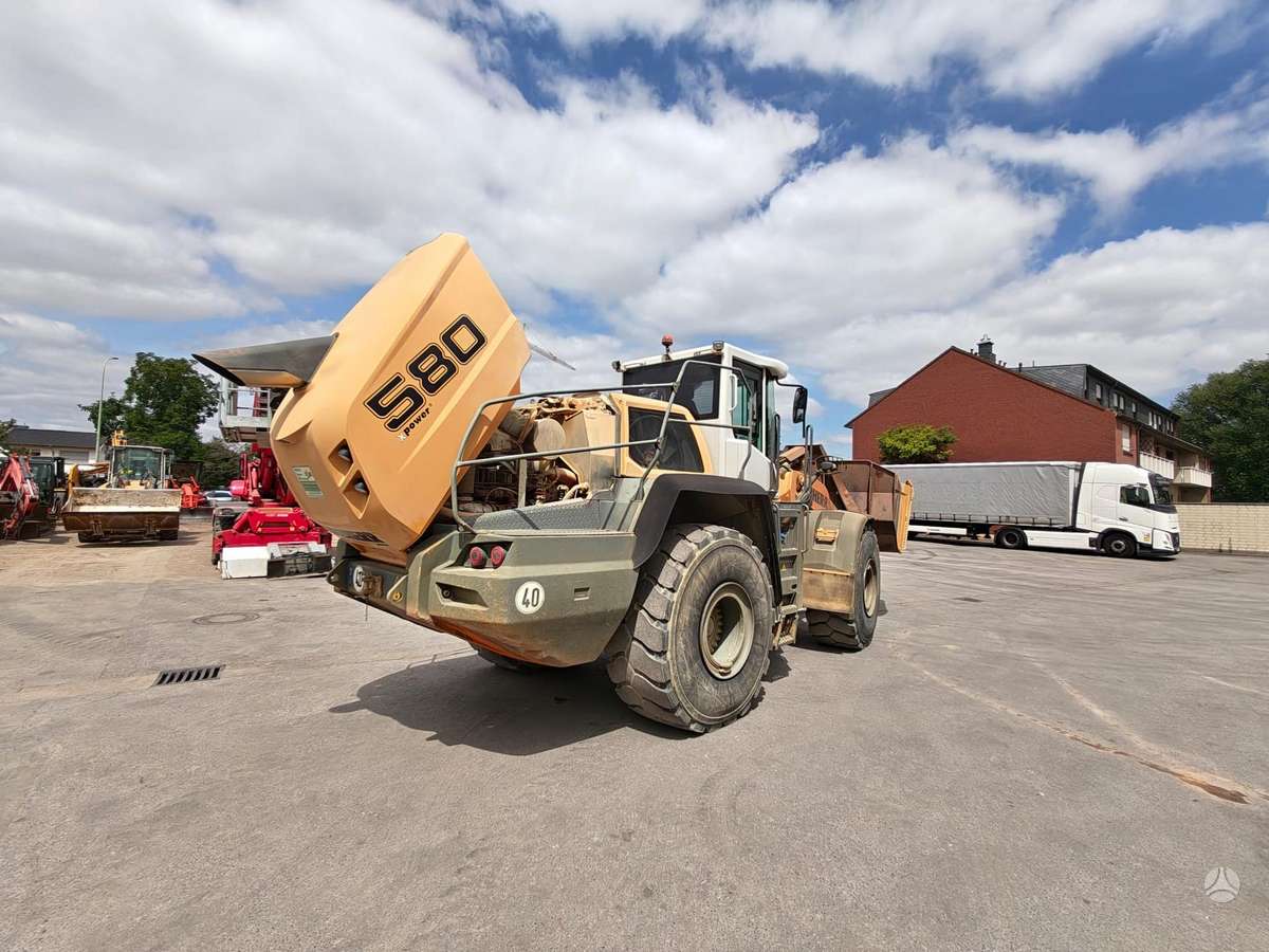 Liebherr L580 Xpower, frontal loader