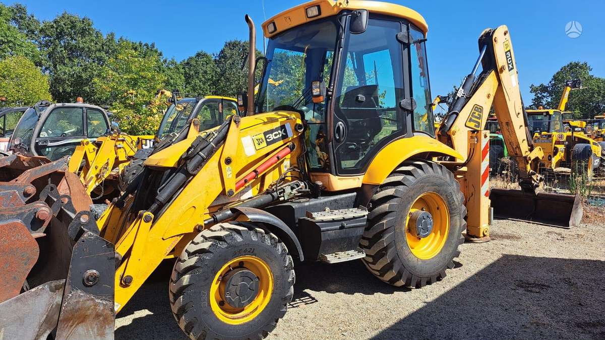 JCB 3CX, excavator loader
