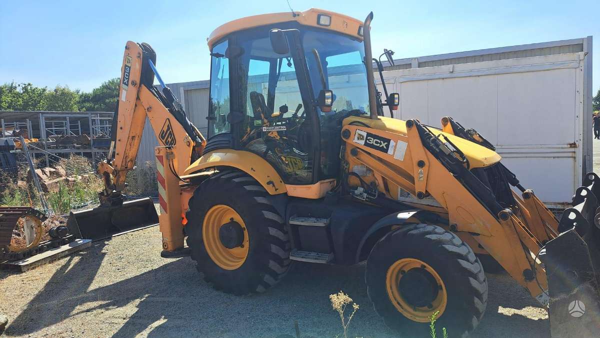 JCB 3CX, ekskavatoriniai krautuvai