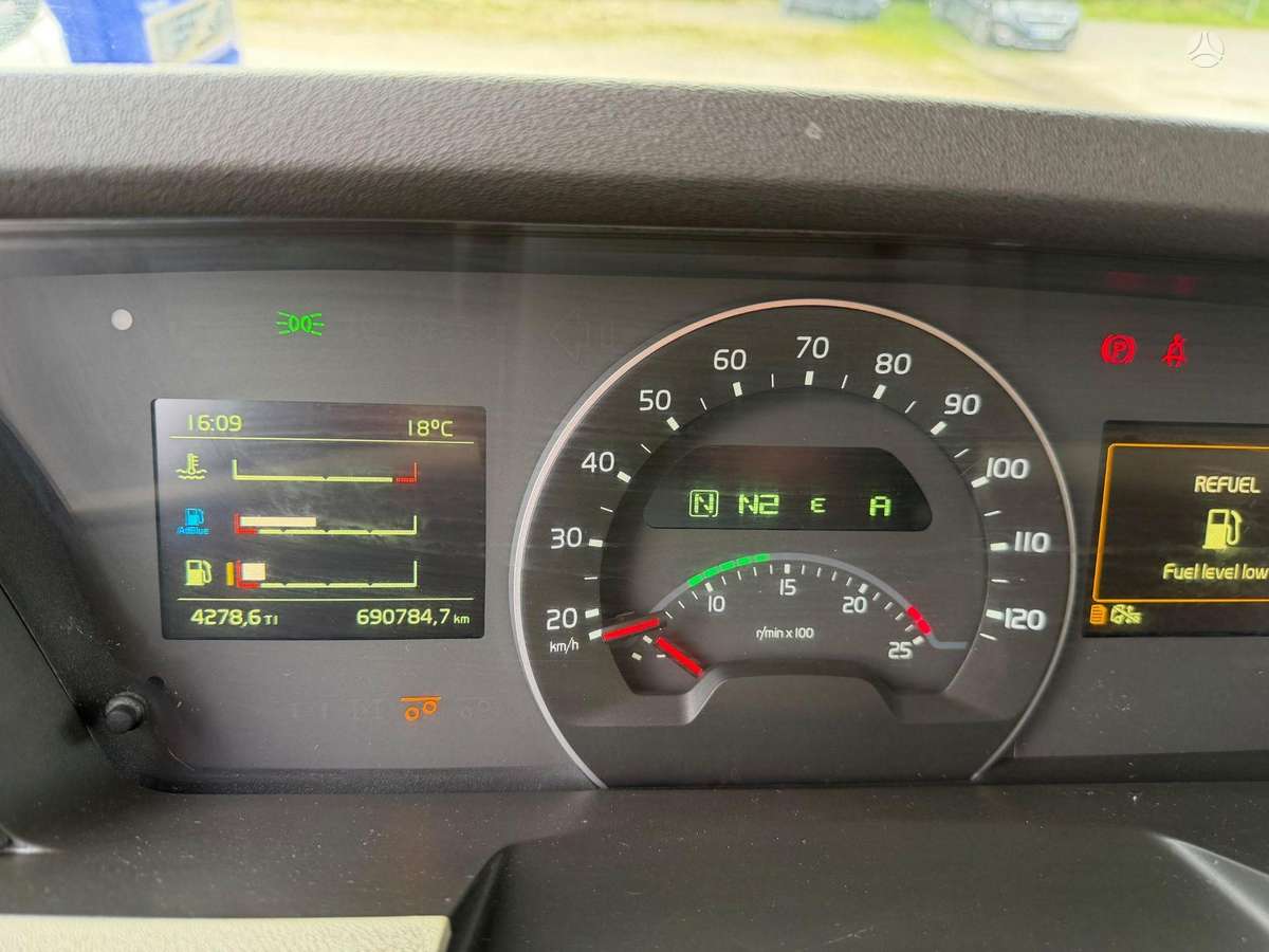 Volvo FH540, шасси