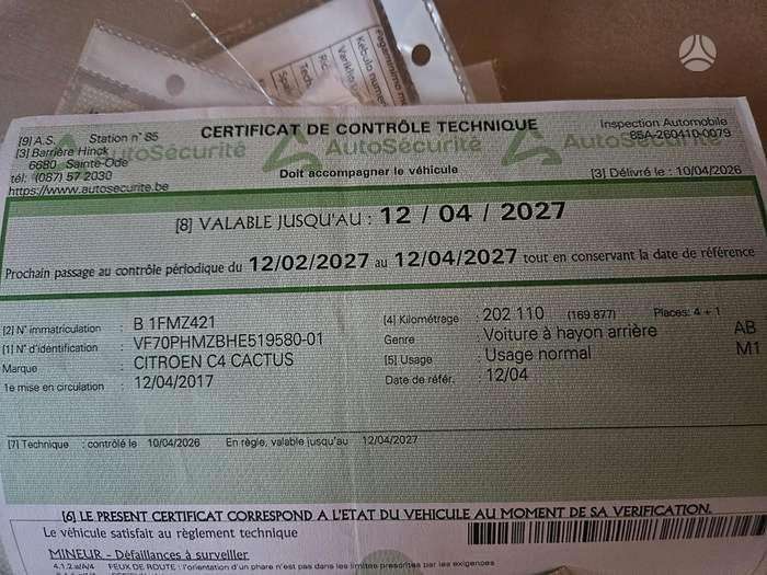 Citroen C4 Cactus, 1.2 l., hatchback
