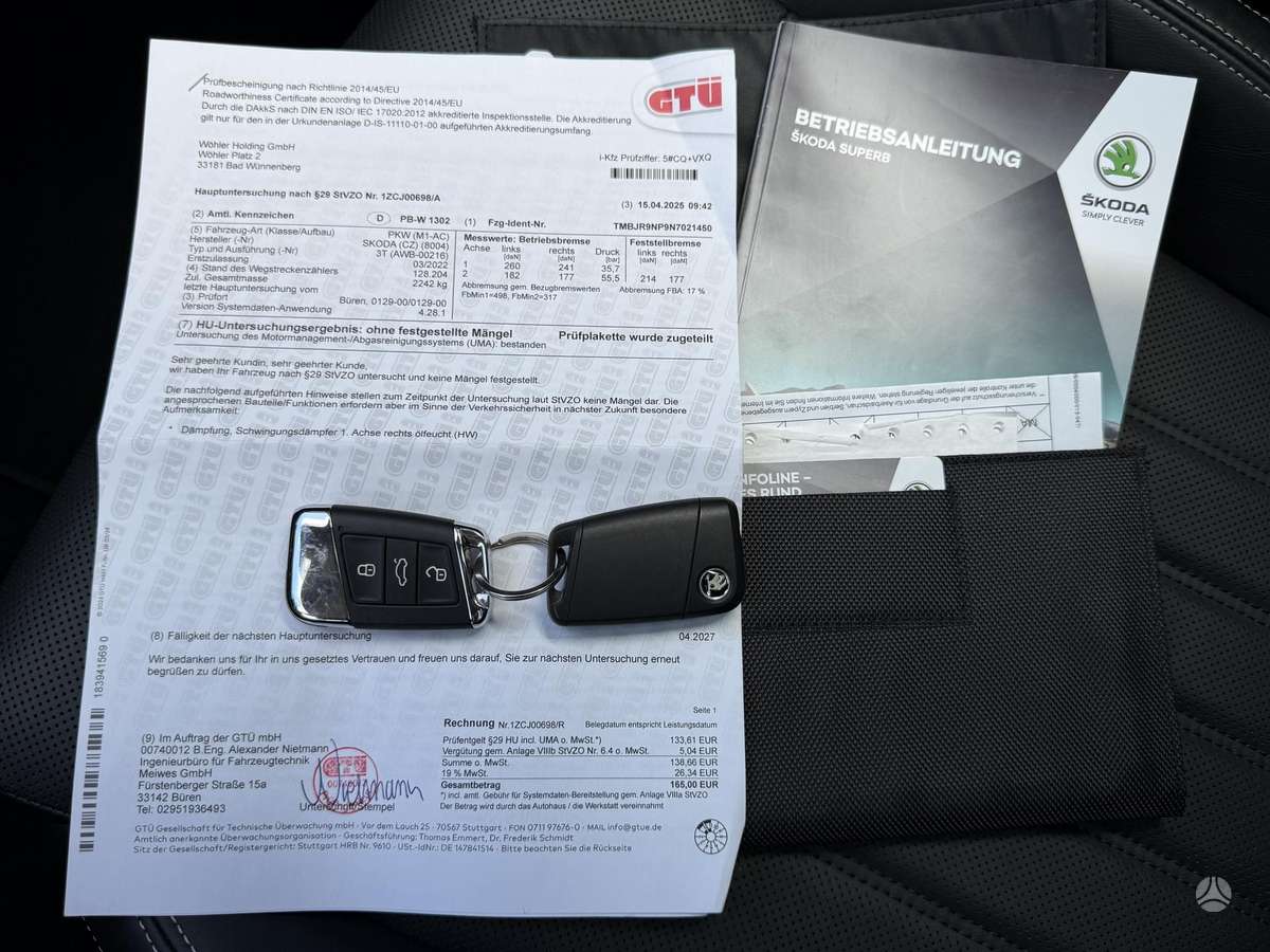 Skoda Superb, 2.0 l., Универсал