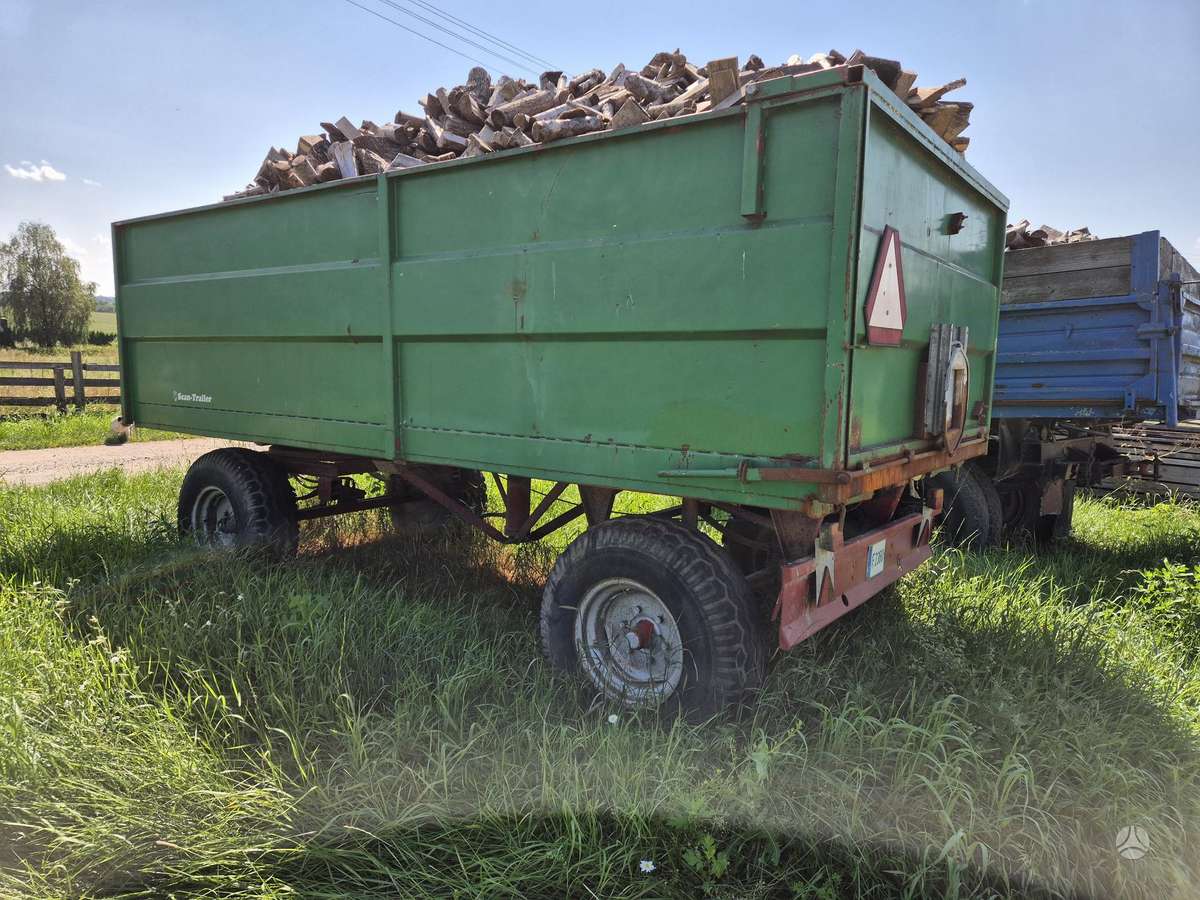 -Kita- SCAN-TRAILER 8 T, trailers, semitrailers