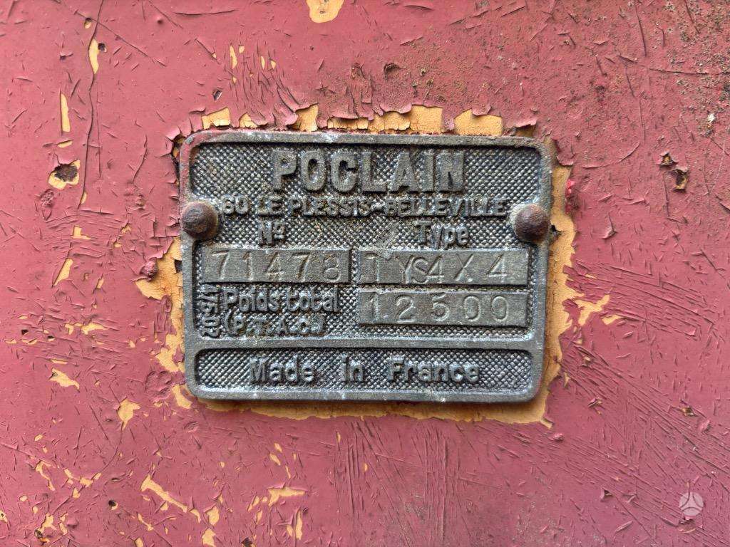 Potain Tys 4x4, экскаваторы