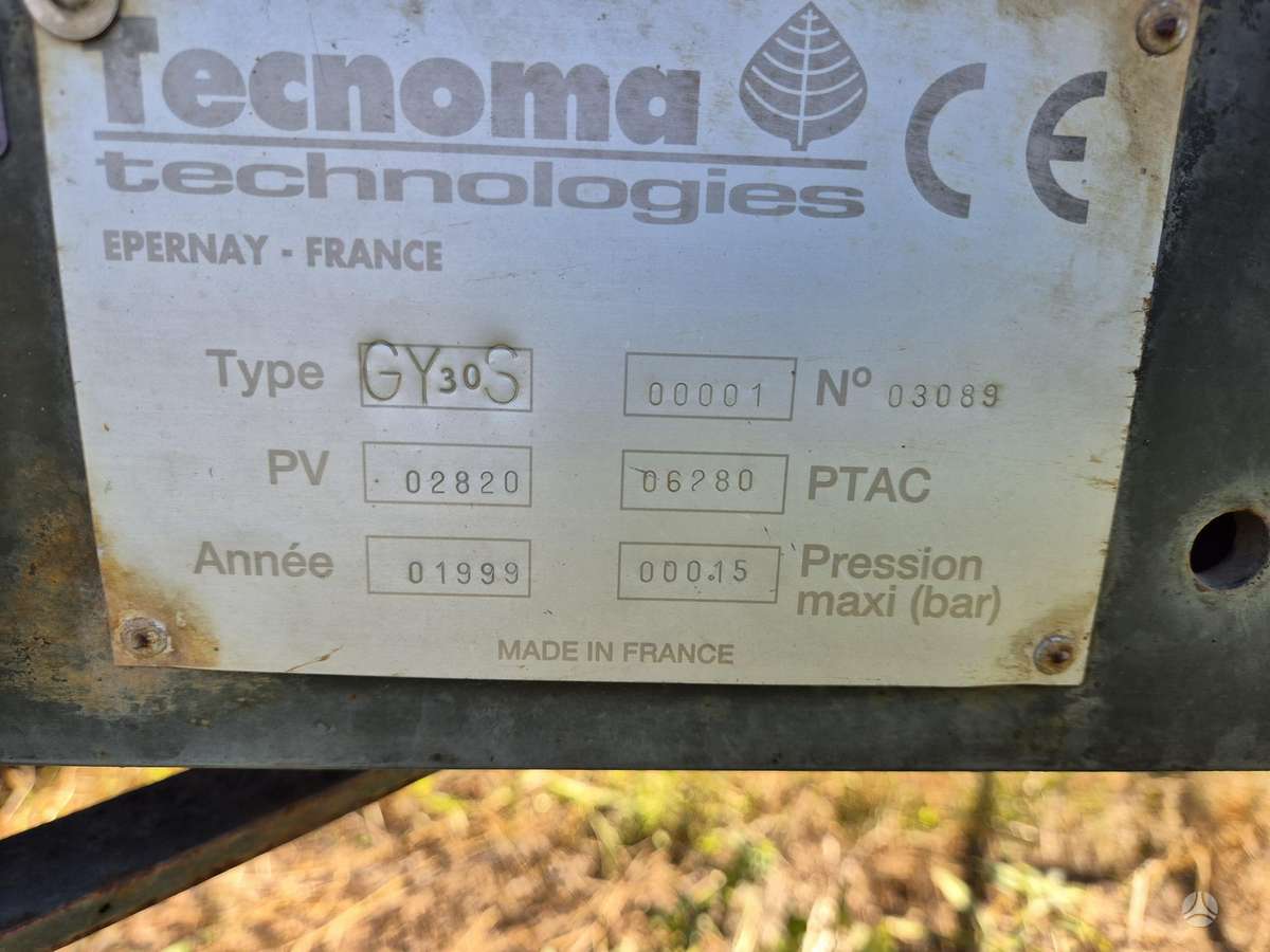 Technoma GY30S, sprayers