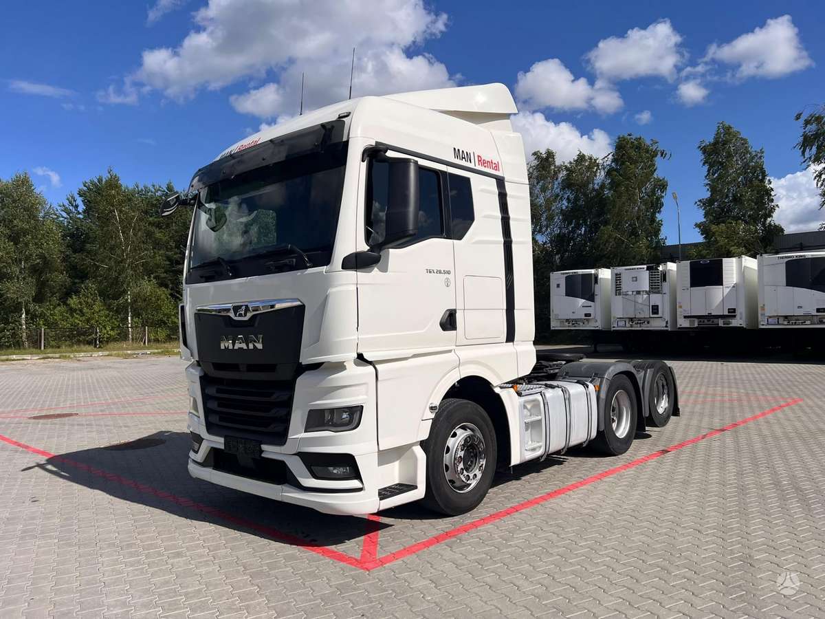MAN TGX 28.510 6x2 RETARDER, double sleeper