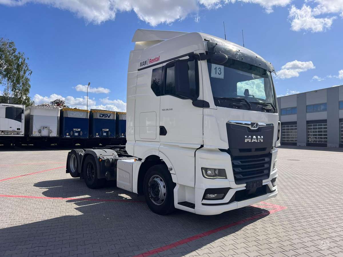 MAN TGX 28.510 6x2 RETARDER, double sleeper