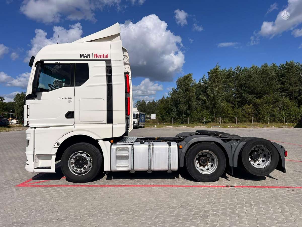 MAN TGX 28.510 6x2 RETARDER, double sleeper