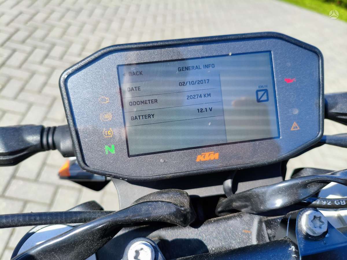 KTM Duke 790cc, street / classic