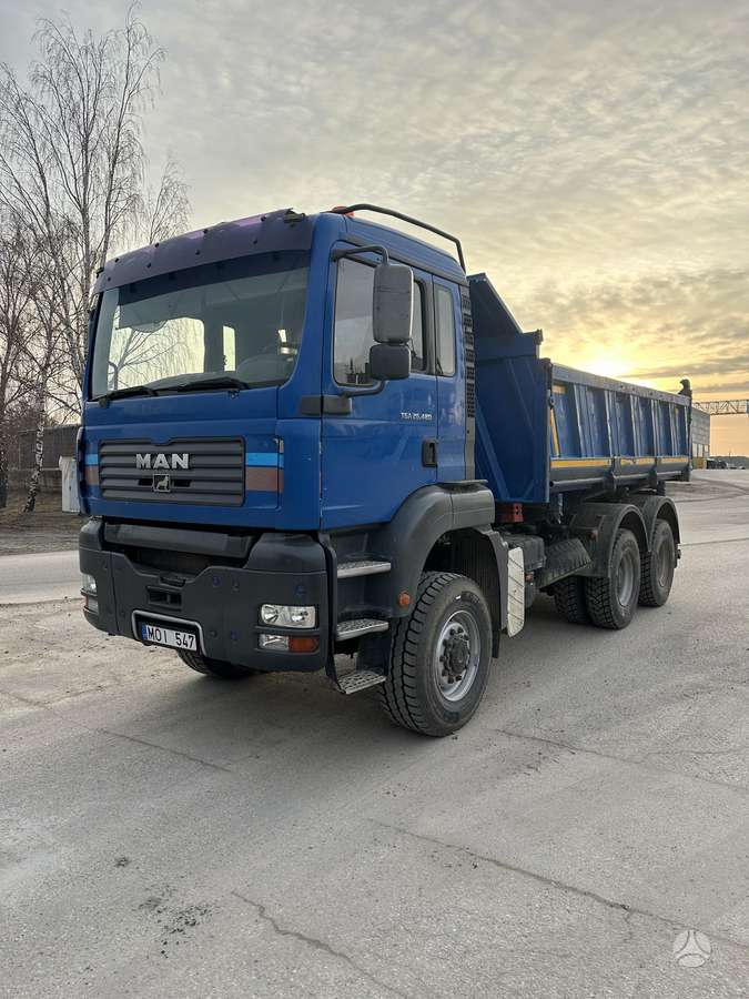 MAN TGA 480, dumpers / tippers