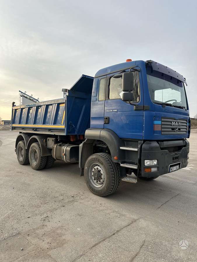 MAN TGA 480, dumpers / tippers