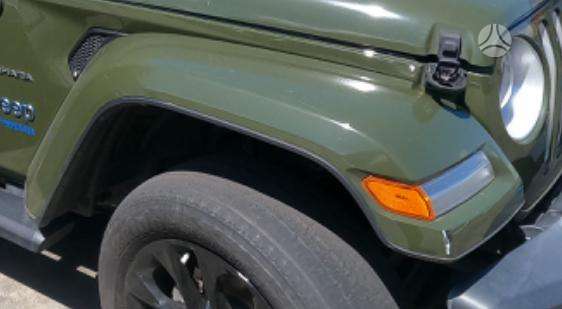 Jeep Wrangler sparnų praplatinimai
