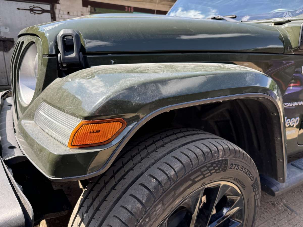 Jeep Wrangler fender flares