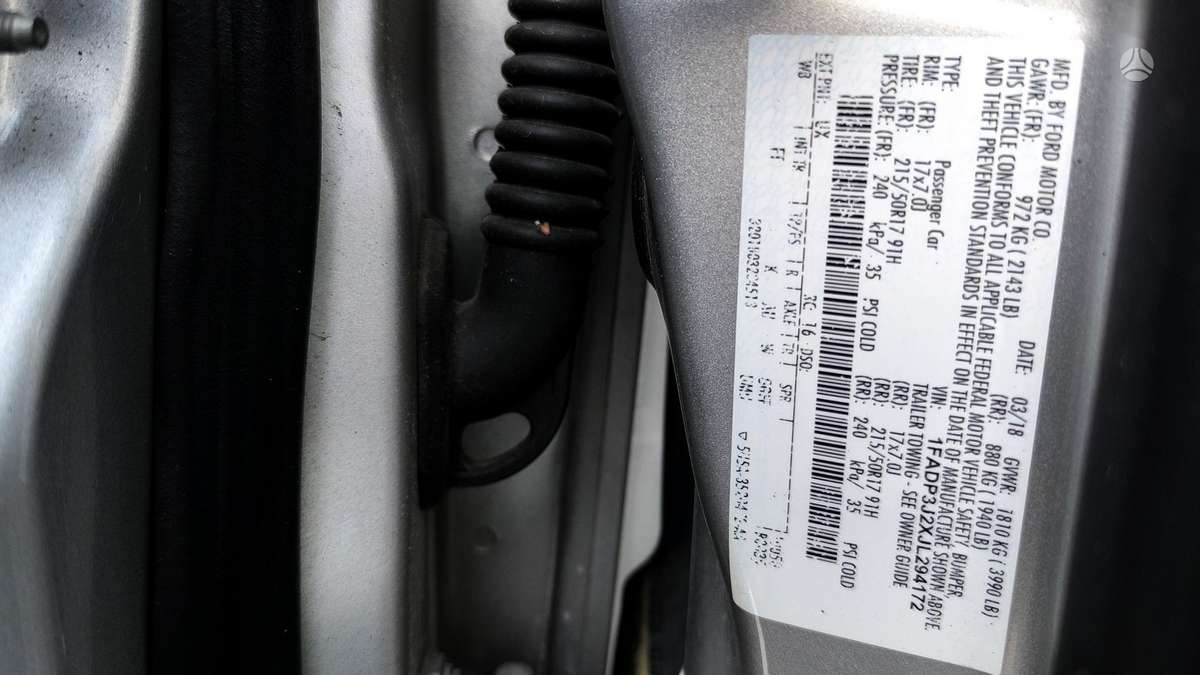 Ford Focus, 2.0 l., Седан