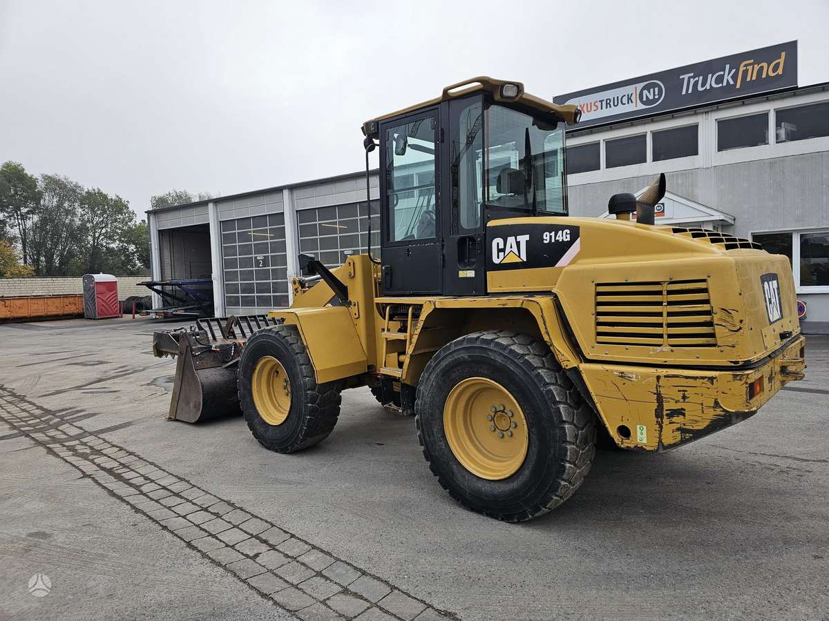 Caterpillar 914G, фронтальные погрузчики