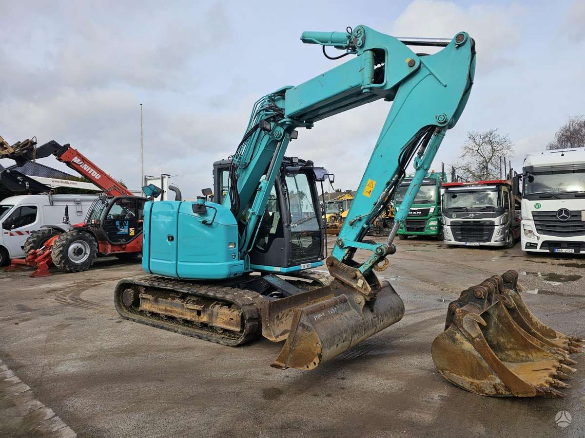 Kobelco Kobelco SK75SR-3E, mini ekskavatoriai