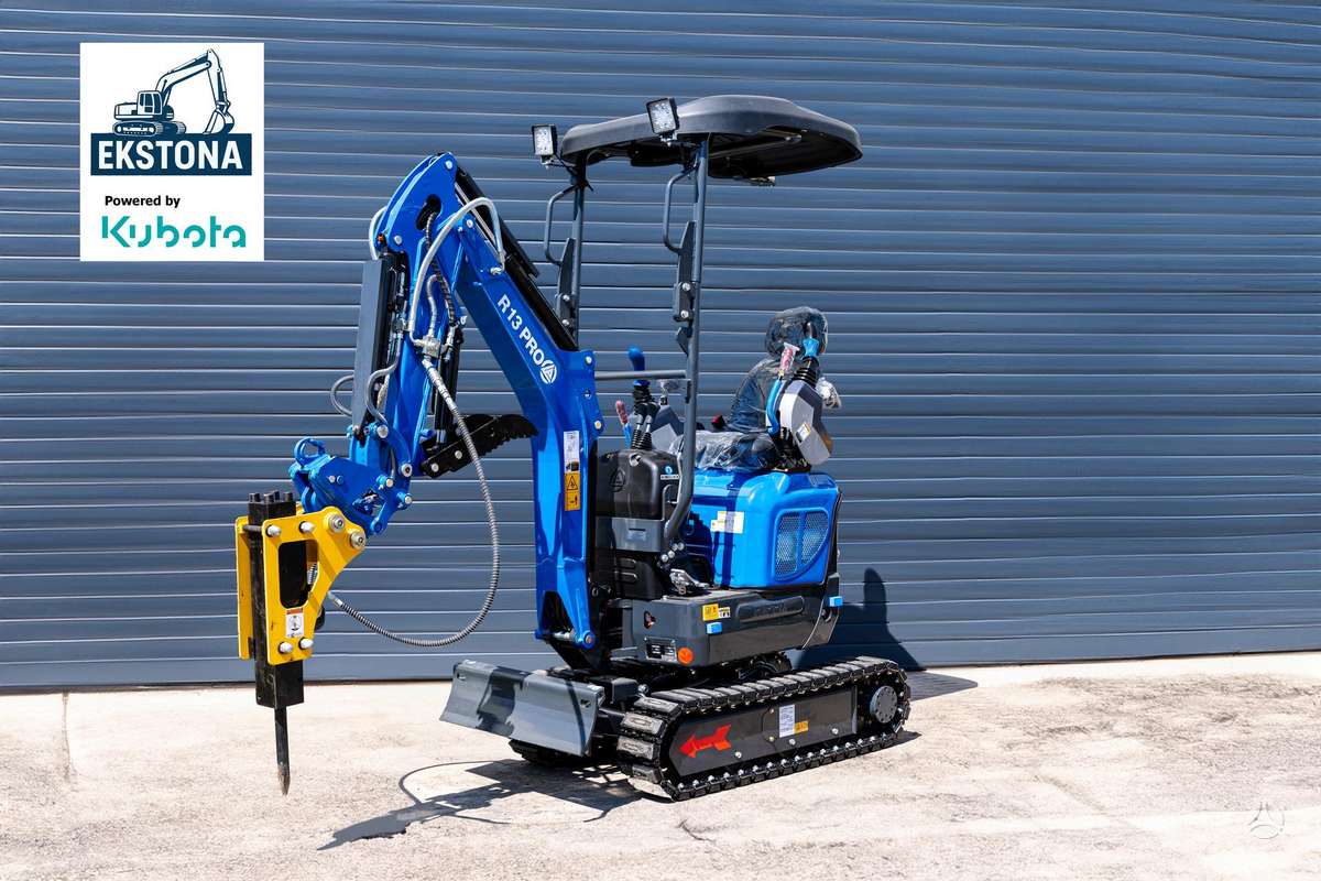 Rippa R13 Pro (Kubota), mini ekskavatori