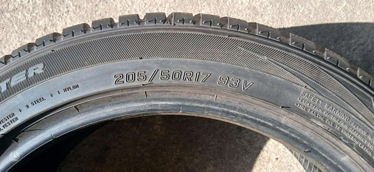 Falken, winter 205/50 R17