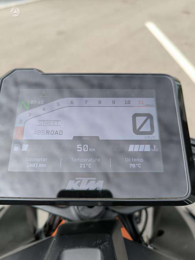 KTM Super Duke 1290cc, street / classic