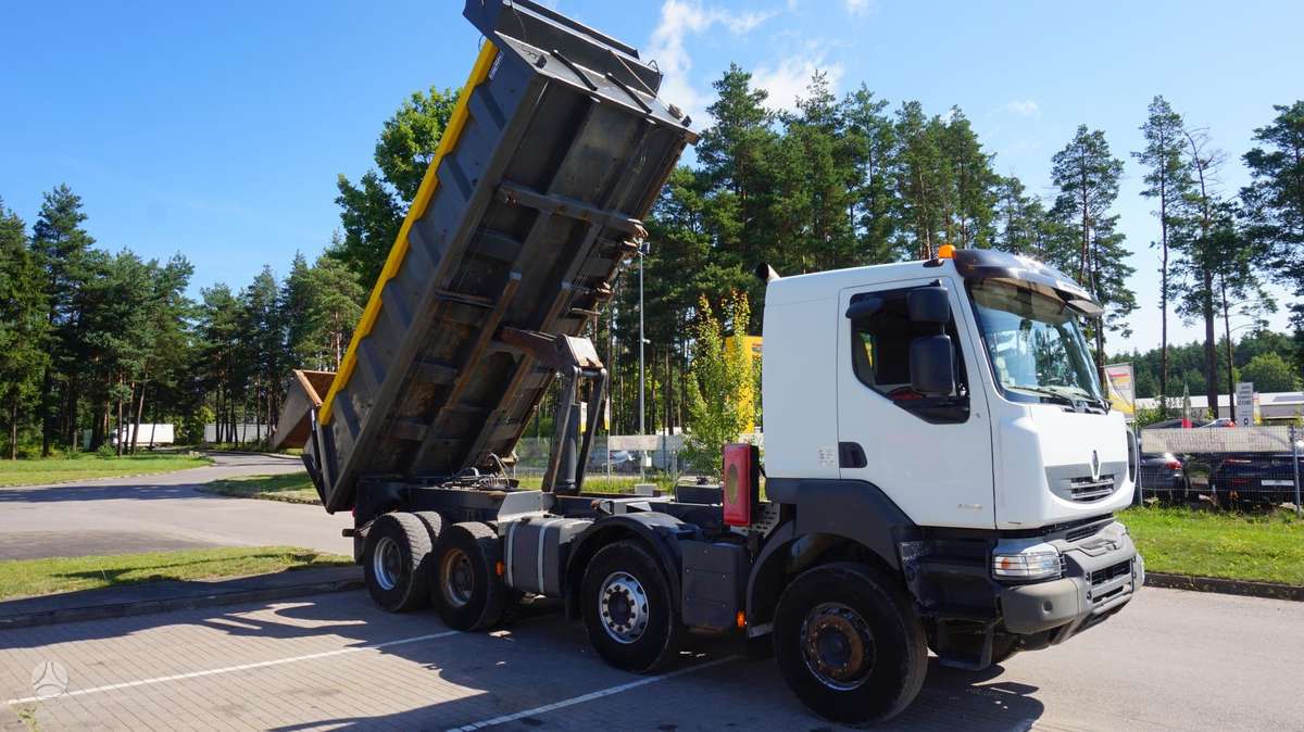 Renault Kerax 460, dumpers / tippers